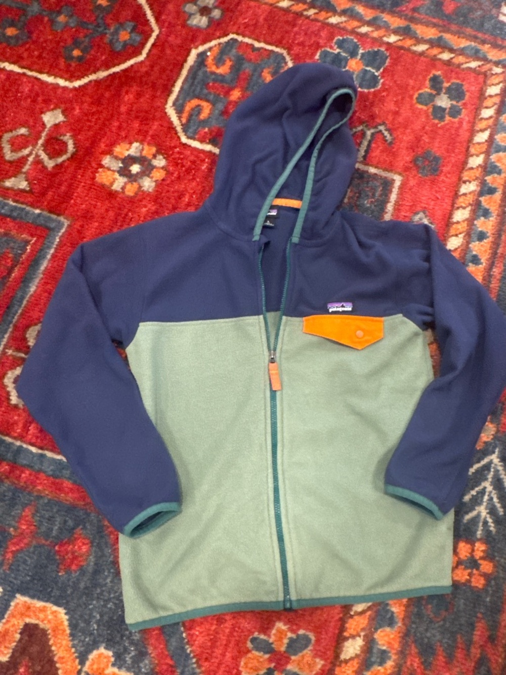 Kids' Micro D® Snap-T® Fleece Jacket - Picture 1 of 2